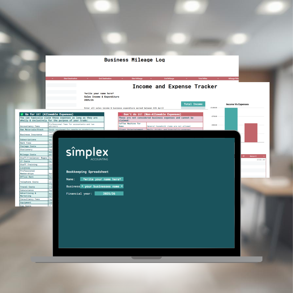 Bookkeeping Spreadsheet
